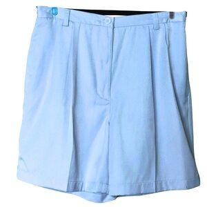 Baby Blue Classic Tailored Style Women’s Shorts